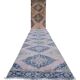 Vintage Turkish hallway rug 86x715 cm