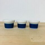 3 Koka ceramic shells by Rörstrand Sweden, Scandinavian