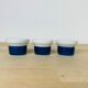 3 Koka ceramic shells by Rörstrand Sweden, Scandinavian