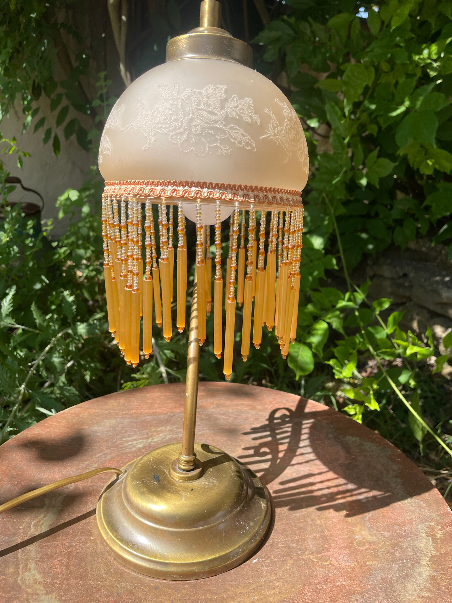 Brass lamp
