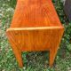 Pair of scandinavian vintage wood bedside tables
