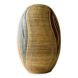 Sgraffied vase 50s