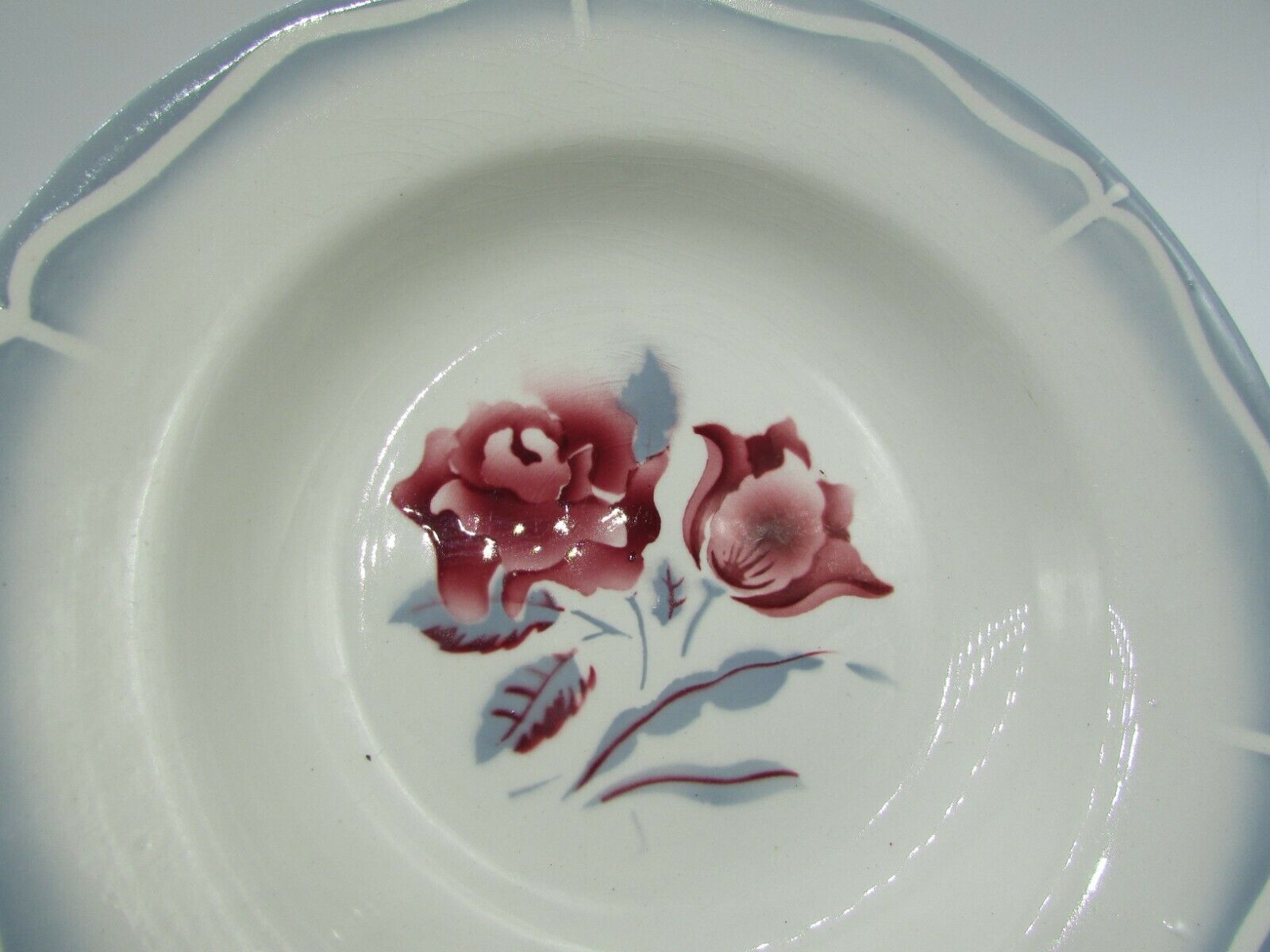 hollow plates Digoin Sarreguemines Alesia