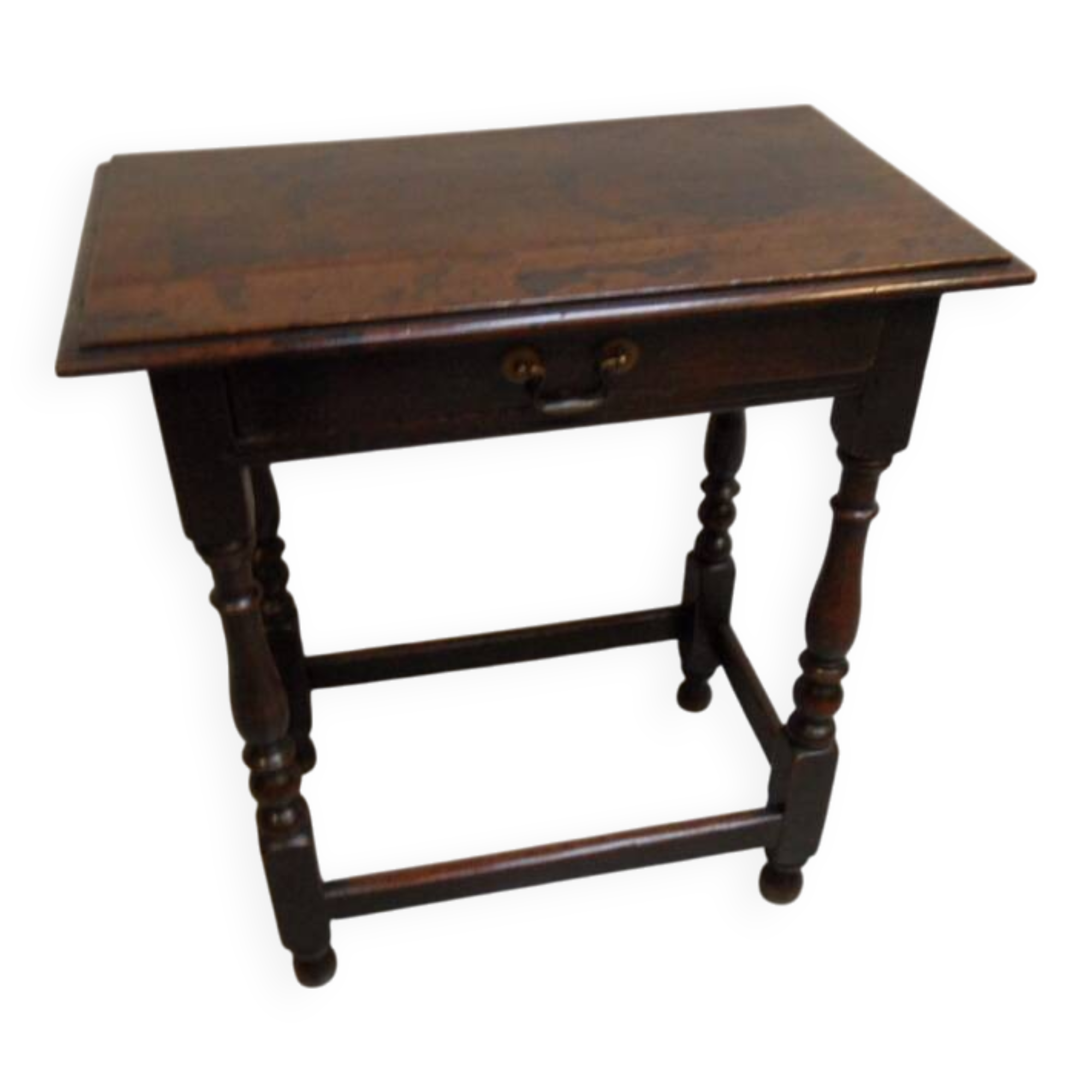 Antique oak sidetable