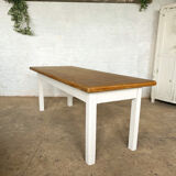 Old workshop table solid oak tray