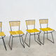 Set of six 'Spaghetti' dining chairs