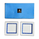 Two Lanvin porcelain trinket trays with original box