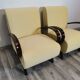 Fauteuils par Jindrich Halabala, 1940s, Set de 2