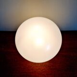 Opal glass ceiling/wall light, design Motoko Ishii, 1970