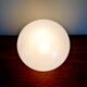Opal glass ceiling/wall light, design Motoko Ishii, 1970