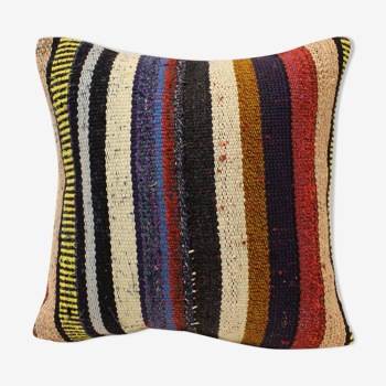 45x45 cm Kilim Cushion,Vintage Cushion Cover