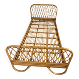 Rattan children's bed