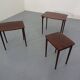 Danish Rosewood Nesting Tables, 1960s, Set of 3