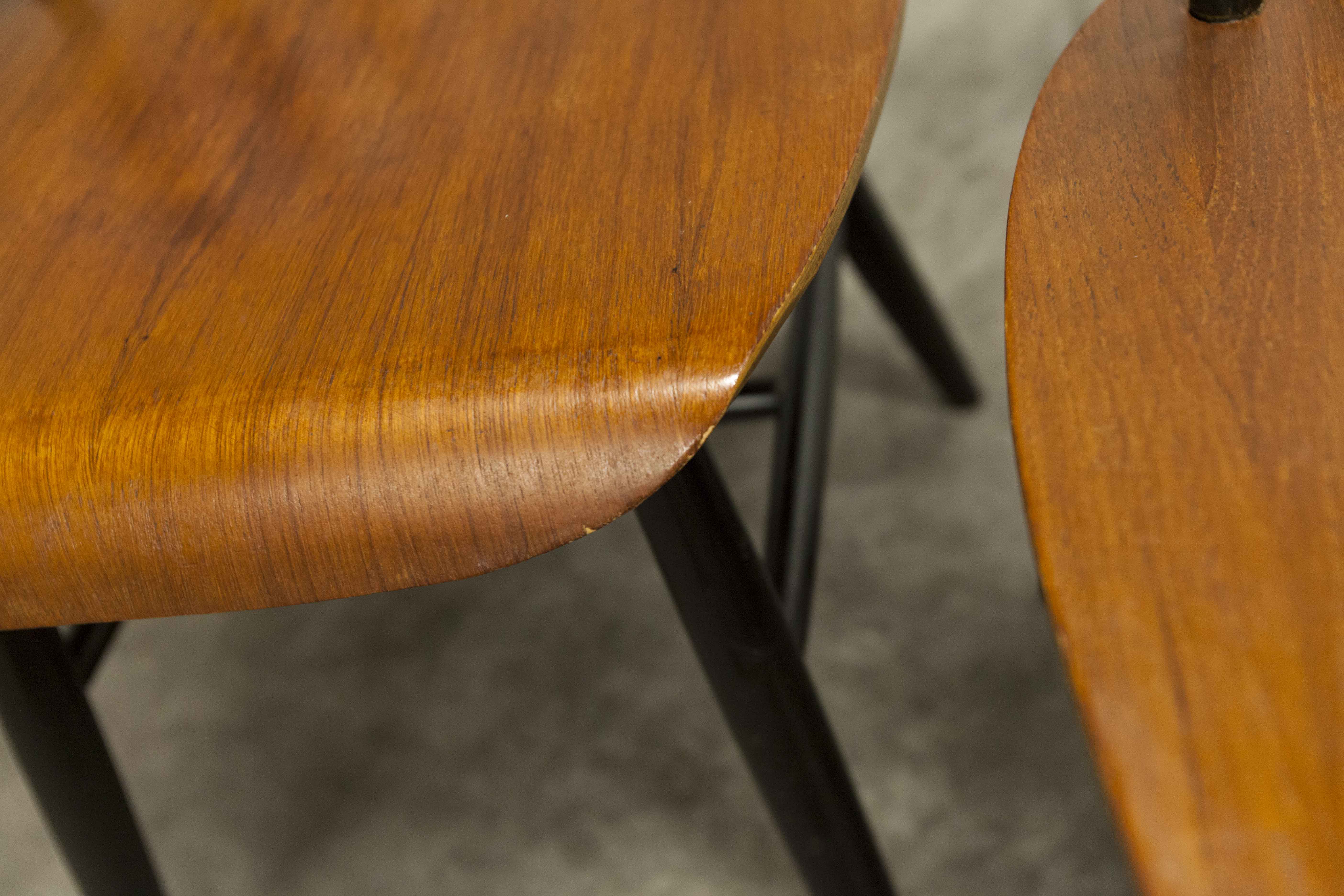 Set of 4 Fanett chairs by IImari Tapiovaara 1960