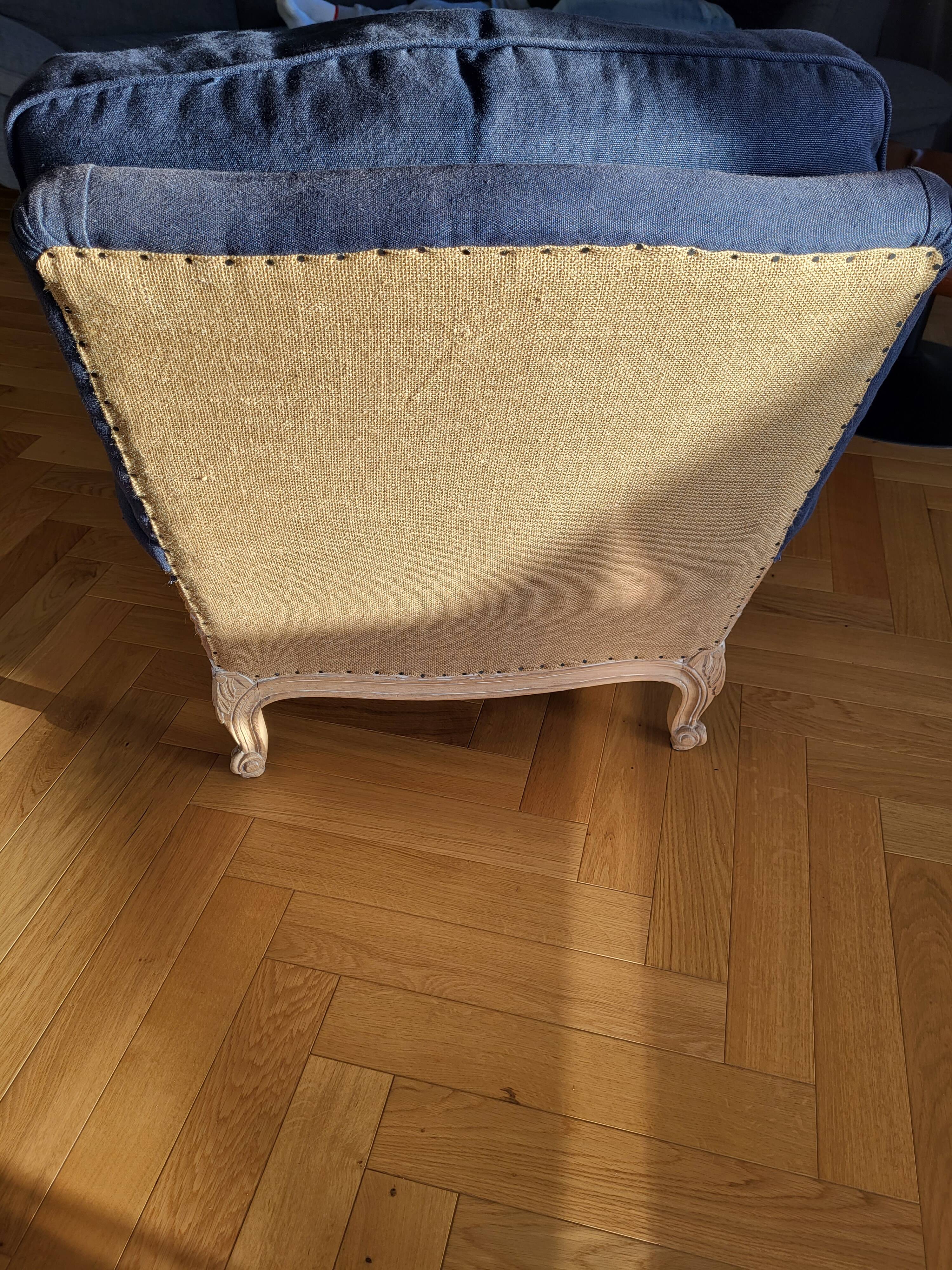 Louis XV style Bergère armchair