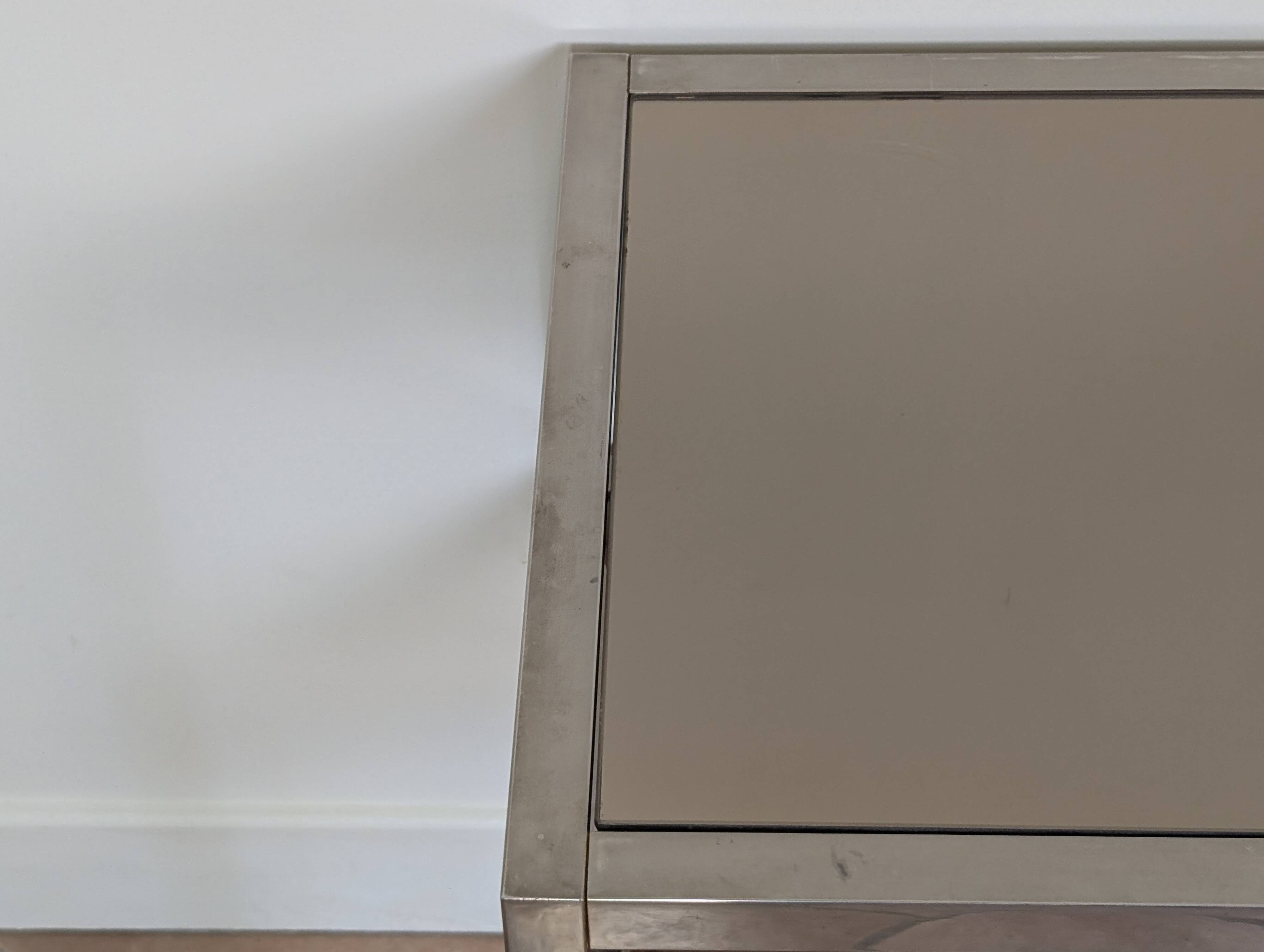 Chrome side tables/occasional tables