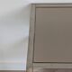 Side tables, chrome metal end tables
