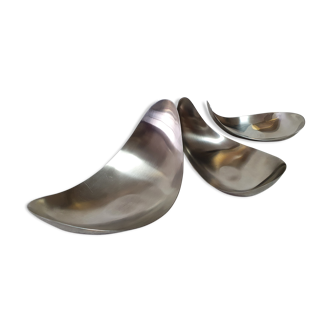 Plat de service ensemble « leaf » Danemark Georg Jensen