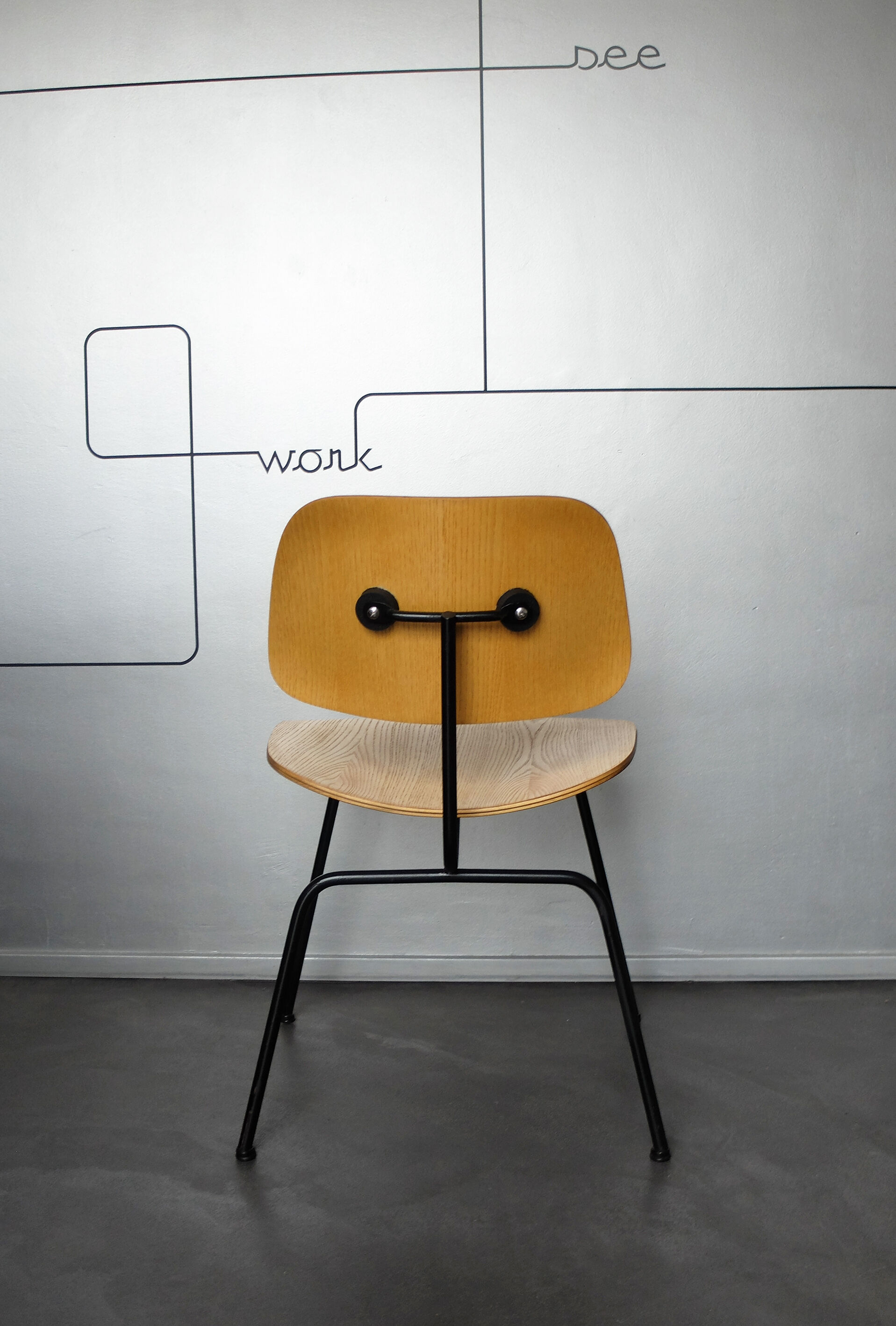 Chair DCM by Charles and Ray Eames for Herman Miller, 1950