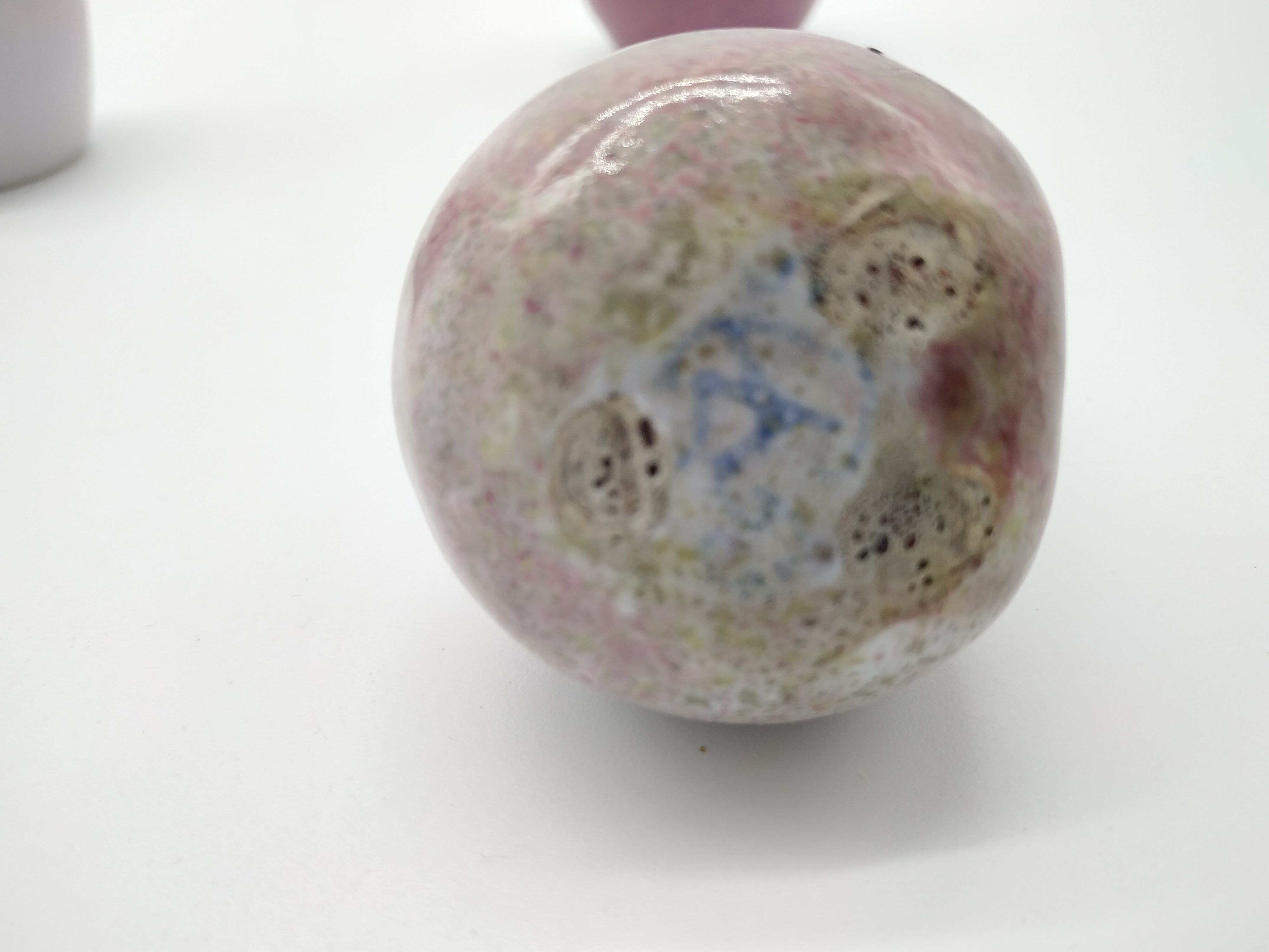 Set of 3 Scandinavian miniature ceramic vases