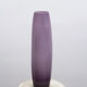 Vase lavender inside milk glass