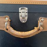 Malle Cabin Mid-Century Fibre Vulcanised / Beige Leather / Metal