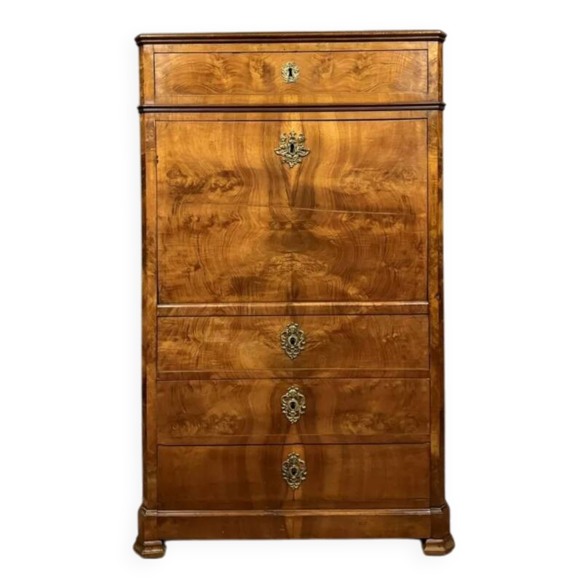 Louis Philippe period walnut secretary circa 1830-1840