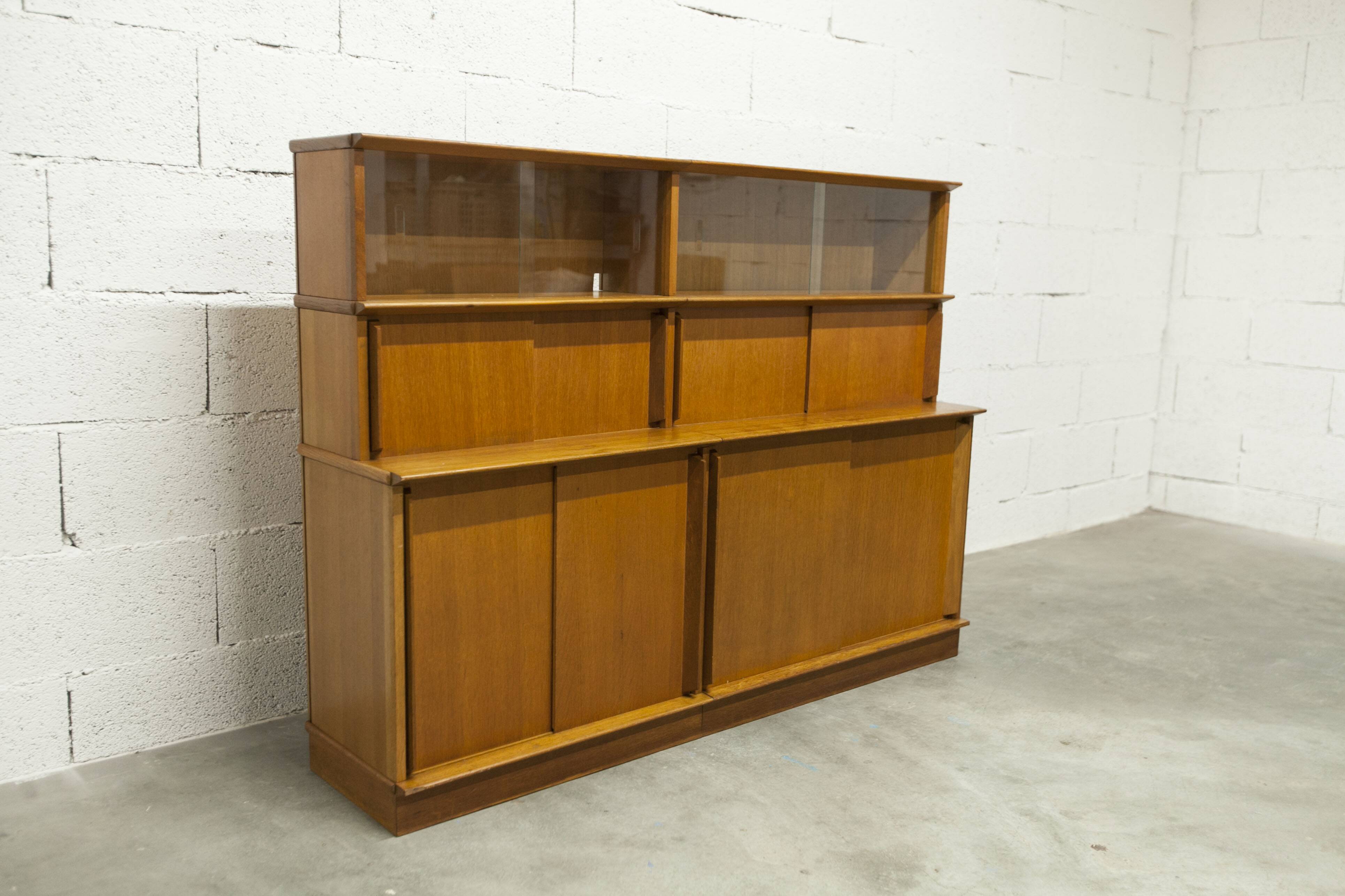 Oscar low display bookcase by Didier Rozaffy, 1952