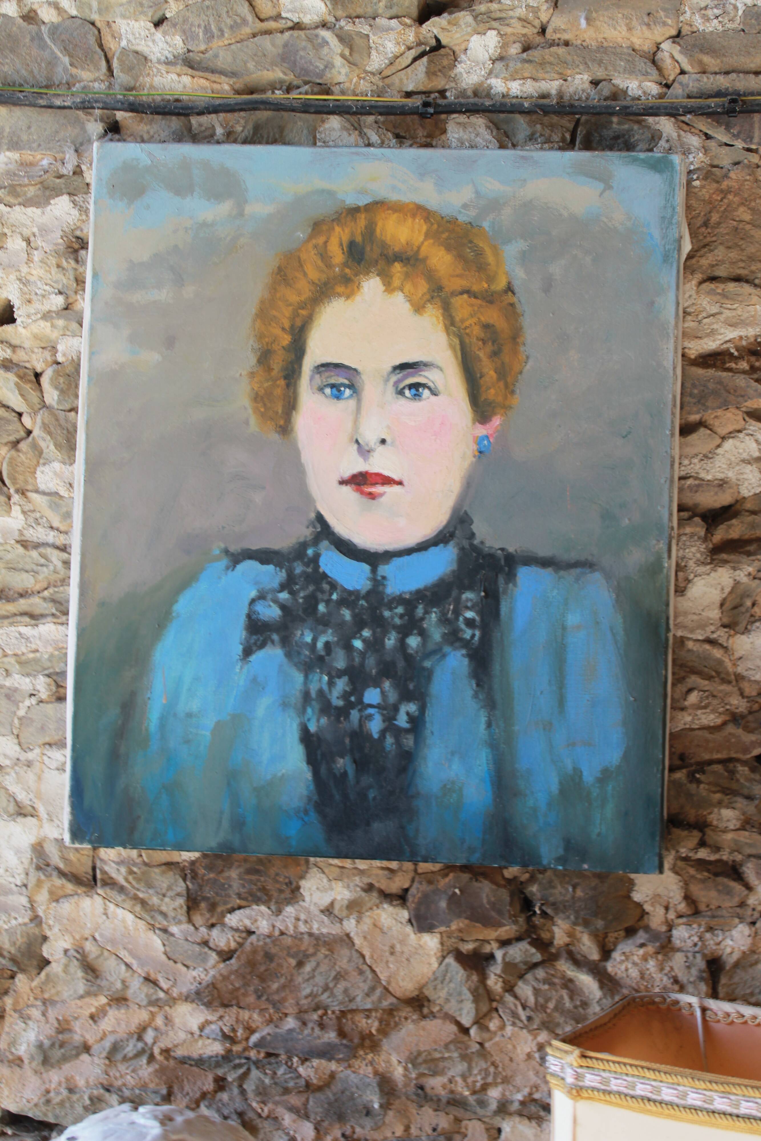 Painting - portrait woman