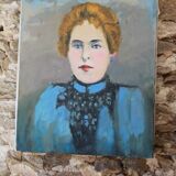 Painting - portrait woman