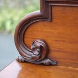 Antique mahogany wood furniture, English counter furniture, English servant, buffet furniture
