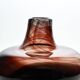 Blown glass vase by Claude Morin, 1979