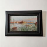Pair of oil paintings on canvas 1930s
