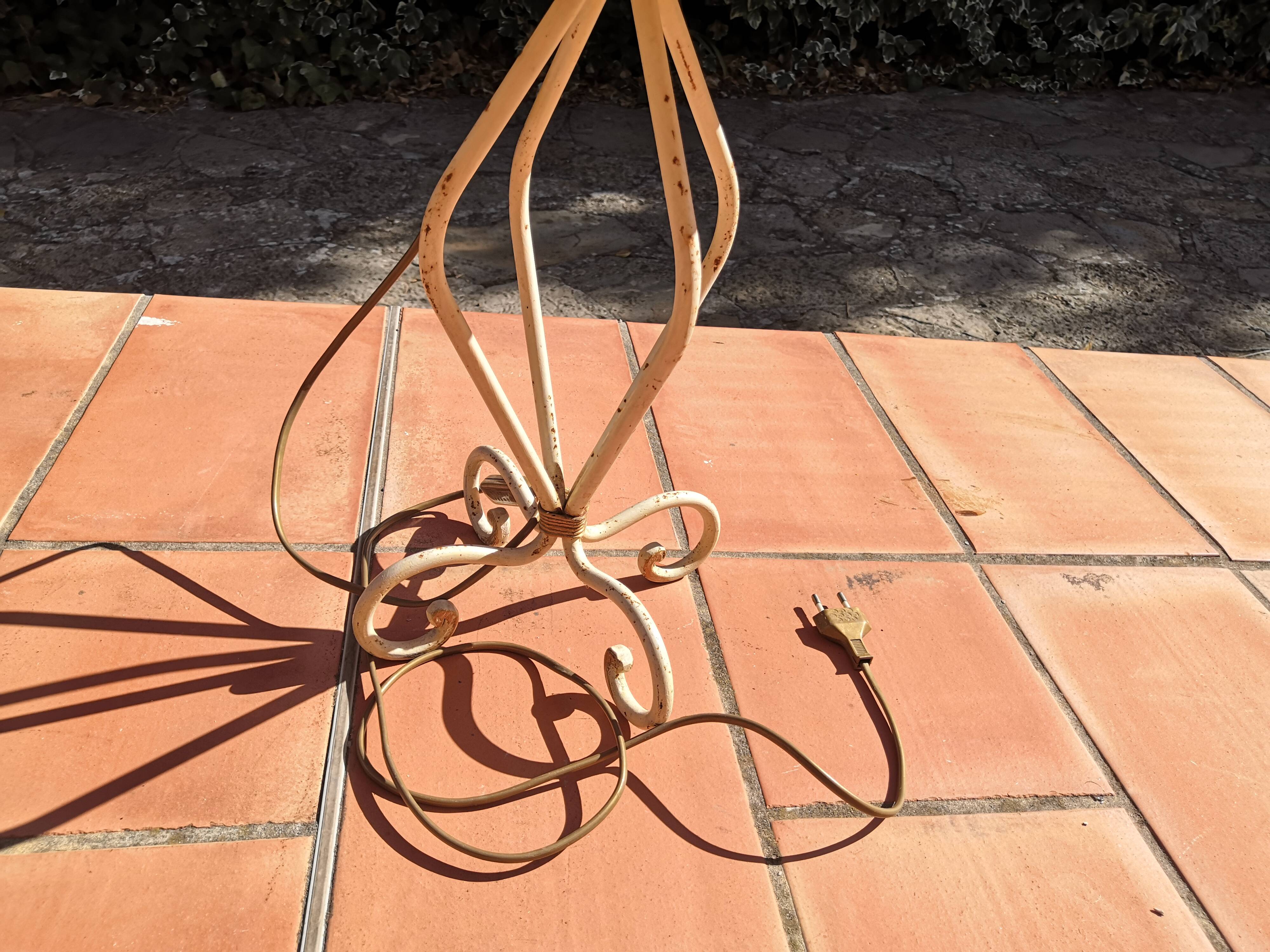 Vintage all-metal table lamp