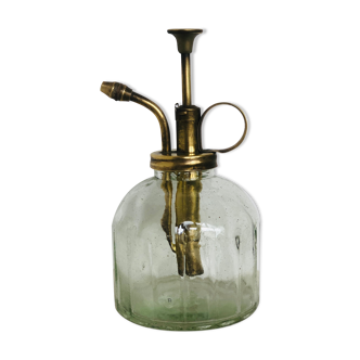 Vaporisateur plante en verre et laiton