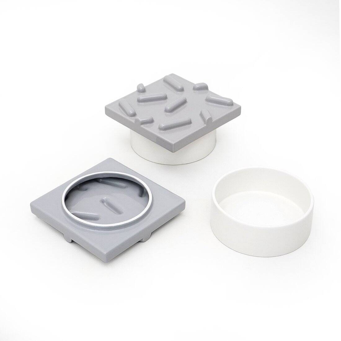 Bowls with lids by Luigi Castaldi and Massimo Materassi for Mas, 1980s, set of 2.