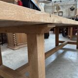 Grande table d’office Début XXème en chêne massif