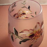 Opaque glass vase