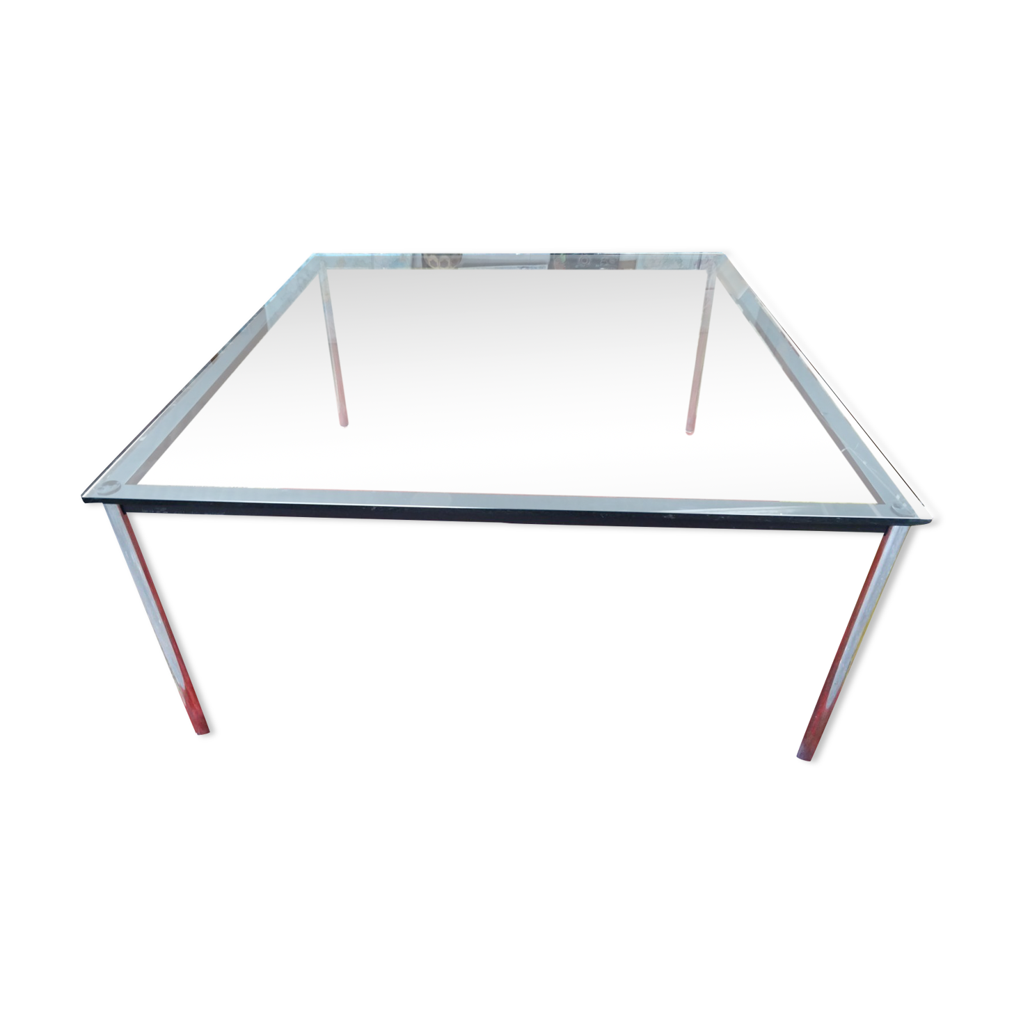 Table haute LC10 Le Corbusier édition Cassina