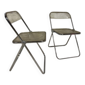 2 chaises Plia par Giancarlo Piretti pour Castelli 1970