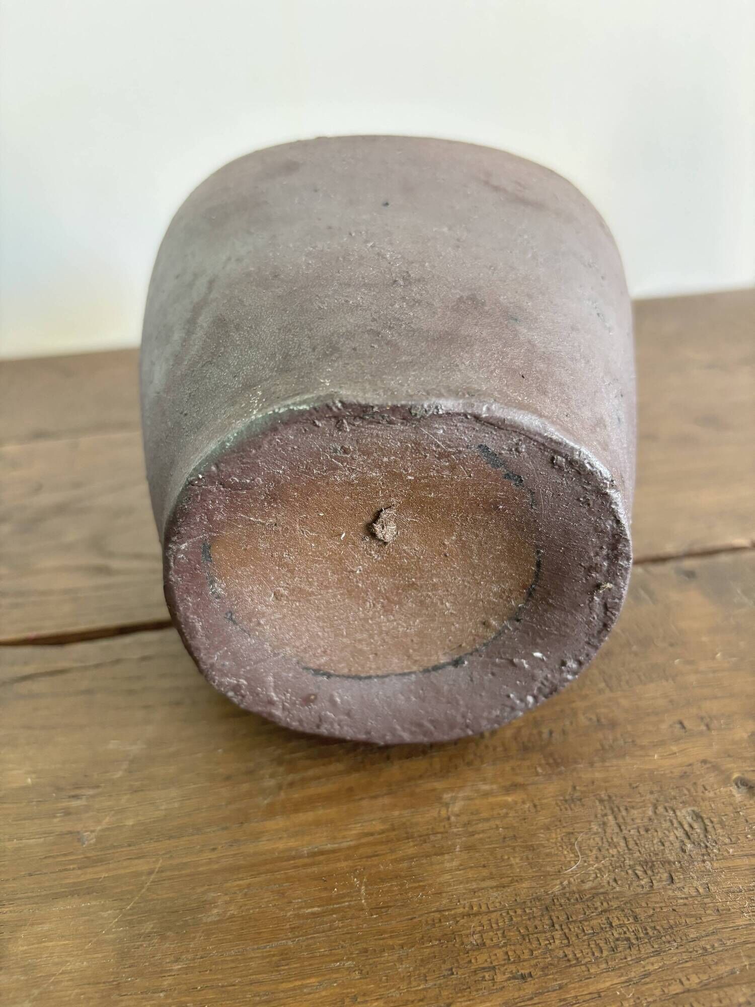 Old stoneware jug from Normandy