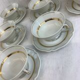 Royal Limoges Porcelain Cups & Saucers