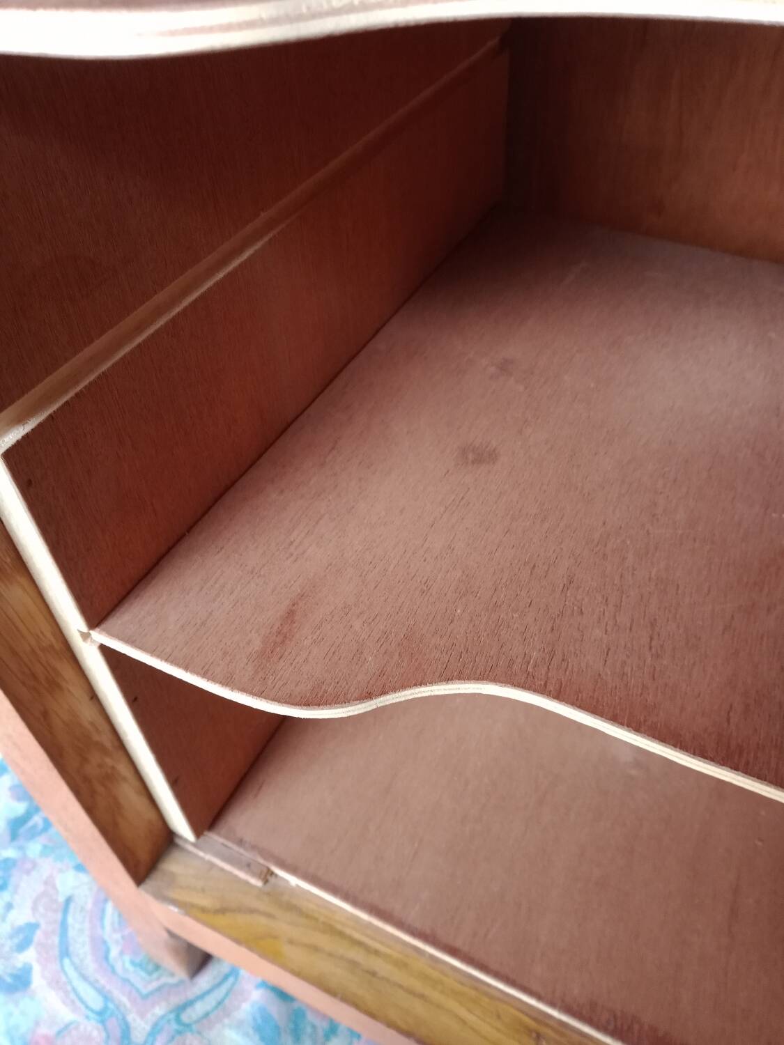 1950s storage unit with one drawer and one door