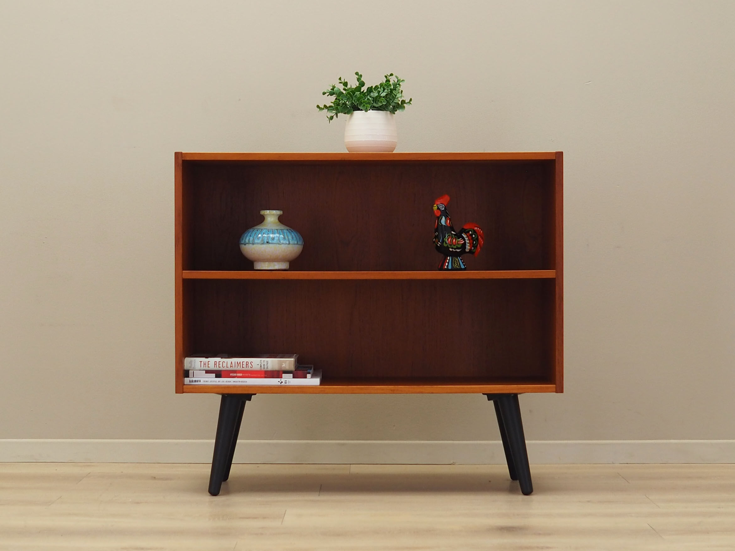 Teak bookcase, Danish design, 1970s, production: Denmark