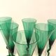 6 flûtes champagne Memphis, 1980