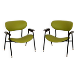 Paire de fauteuils lounge par Gastone Rinaldi, 1960