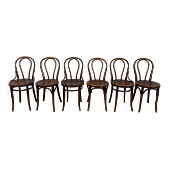 Thonet Bistro Chairs, Set of 6