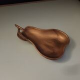 Brass-plated bronze pear-shaped pocket emptier – organic design – 1960s