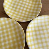 3 plates Salins France 1970