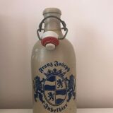 Bouteille de bière en grès